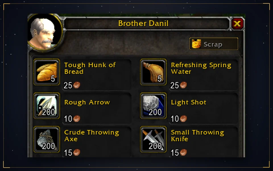 Vendor: junk selling and repairs